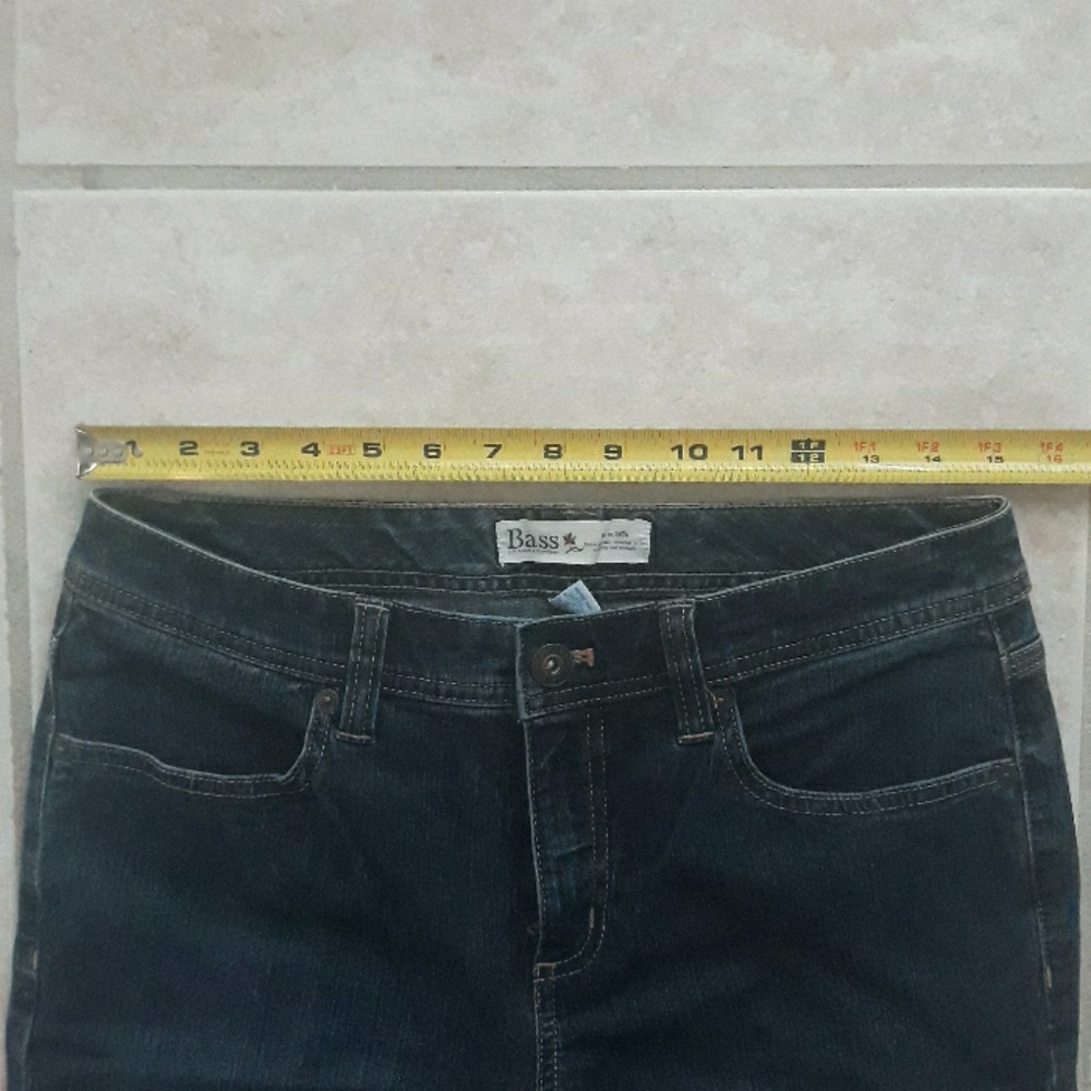 2x*Host Pick*G.H.Bass dark blue skinny jeans - Picture 6 of 11